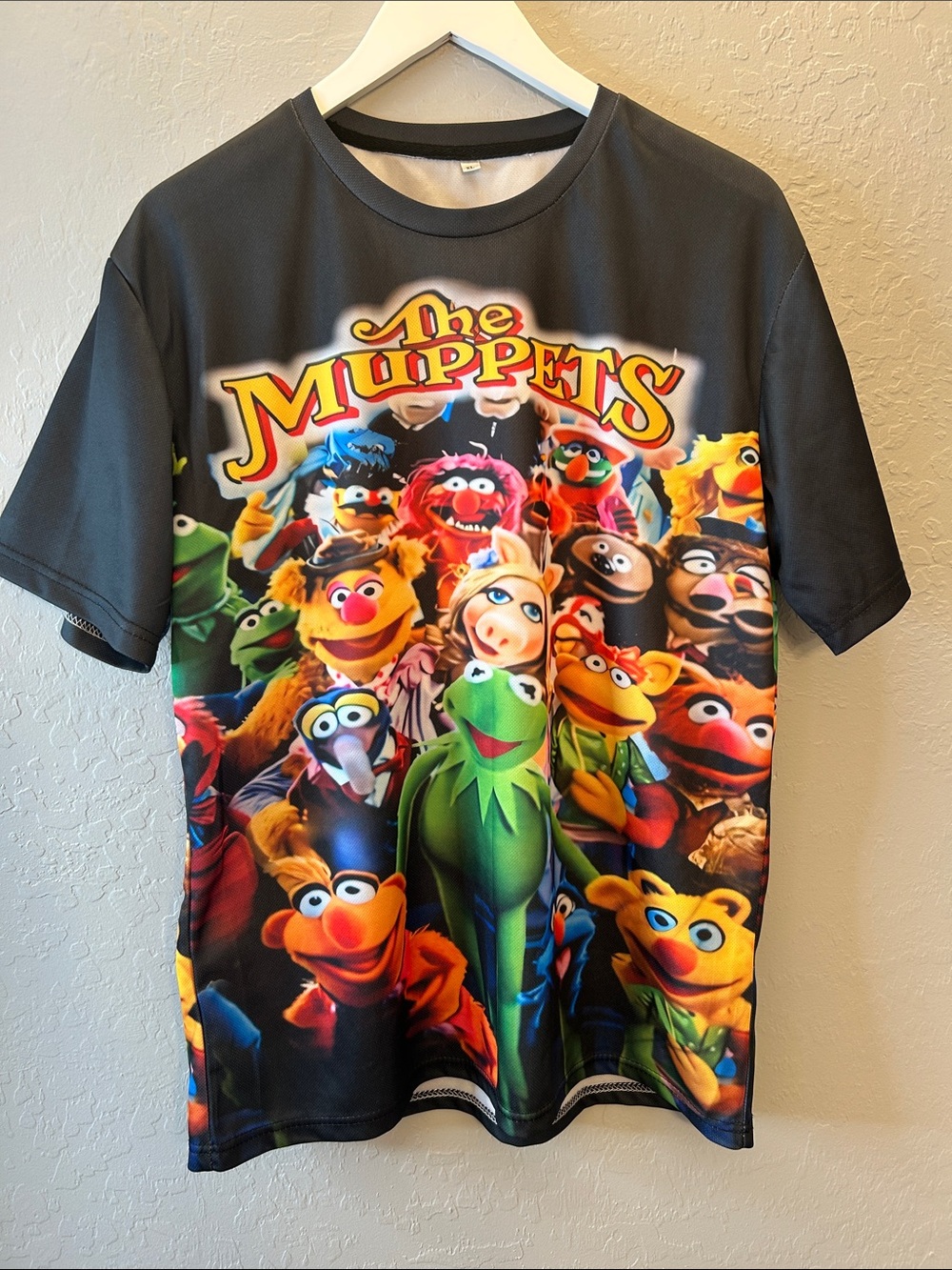 Muppets Gray Active Top - XL